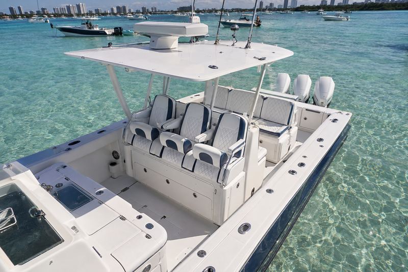 Triple helm chairs and a second row in white