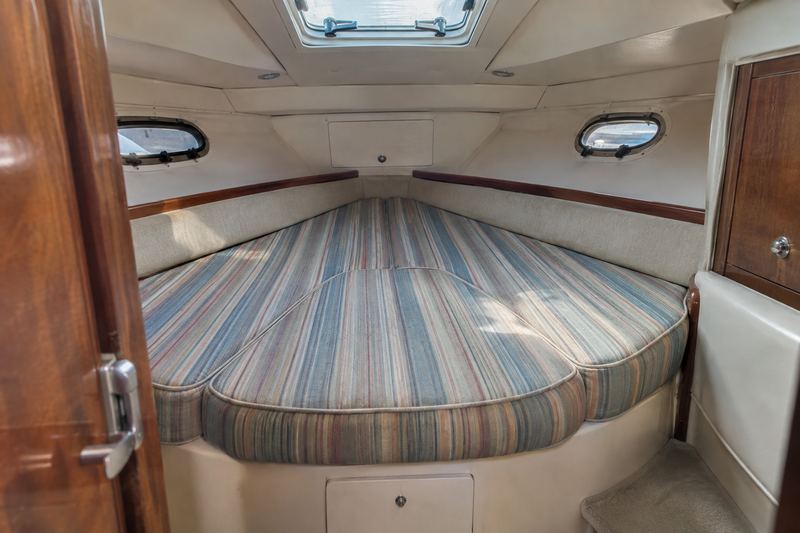 38 ft cruiser, worn mattress